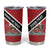 Personalized Trinidad and Tobago Tumbler Cup Coat Of Arms Flag Style