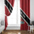 Trinidad and Tobago Window Curtain Coat Of Arms Flag Style