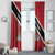 Trinidad and Tobago Window Curtain Coat Of Arms Flag Style