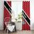 Trinidad and Tobago Window Curtain Coat Of Arms Flag Style