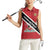 Personalized Trinidad and Tobago Women Sleeveless Polo Shirt Coat Of Arms Flag Style