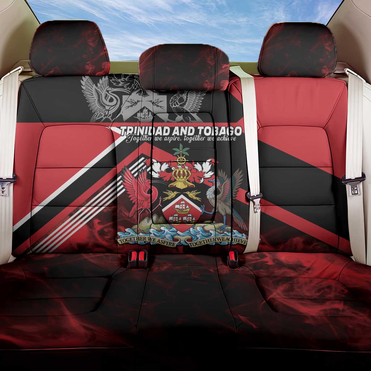 Trinidad and Tobago Back Car Seat Cover Unique Style