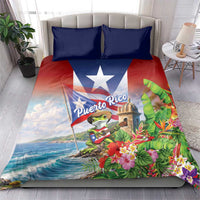 Puerto Rico Coqui Frog Bedding Set Happy Emancipation Day