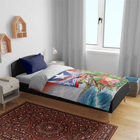 Puerto Rico Coqui Frog Bedding Set Happy Emancipation Day