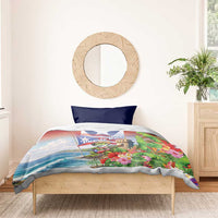 Puerto Rico Coqui Frog Bedding Set Happy Emancipation Day