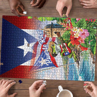 Puerto Rico Coqui Frog Puzzle Happy Emancipation Day