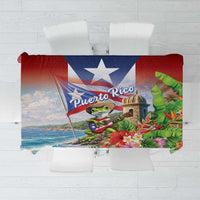 Puerto Rico Coqui Frog Tablecloth Happy Emancipation Day