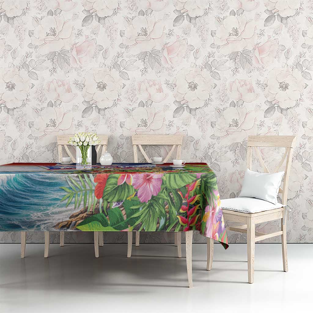 Puerto Rico Coqui Frog Tablecloth Happy Emancipation Day
