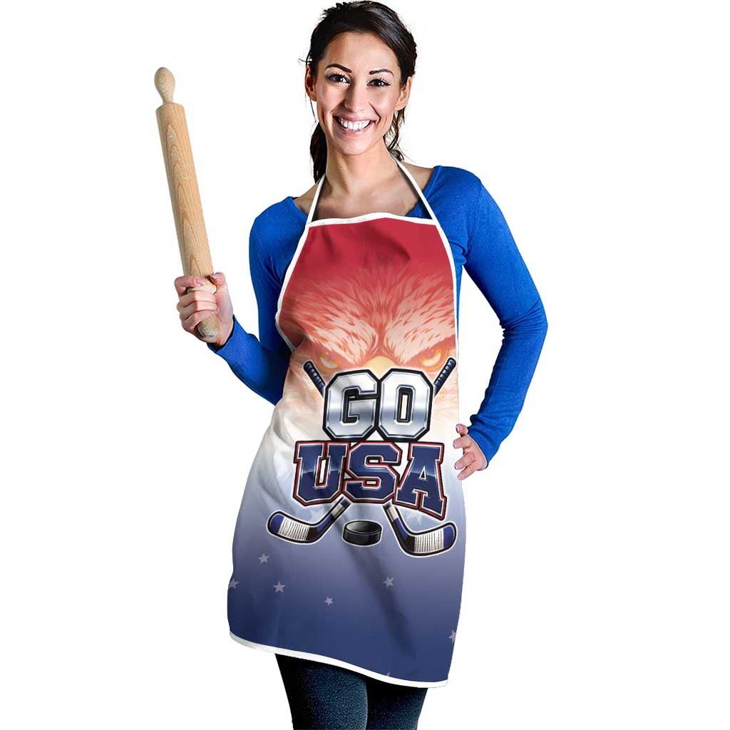 USA Ice Hockey Team Apron Go USA Unique Style