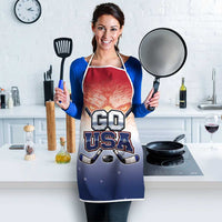 USA Ice Hockey Team Apron Go USA Unique Style