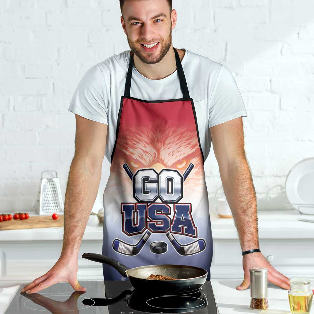 USA Ice Hockey Team Apron Go USA Unique Style