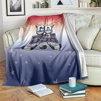 USA Ice Hockey Team Blanket Go USA Unique Style