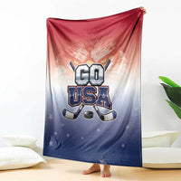 USA Ice Hockey Team Blanket Go USA Unique Style