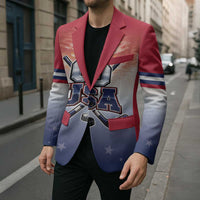 Custom USA Ice Hockey Team Blazer Go USA Unique Style