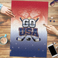 USA Ice Hockey Team Puzzle Go USA Unique Style