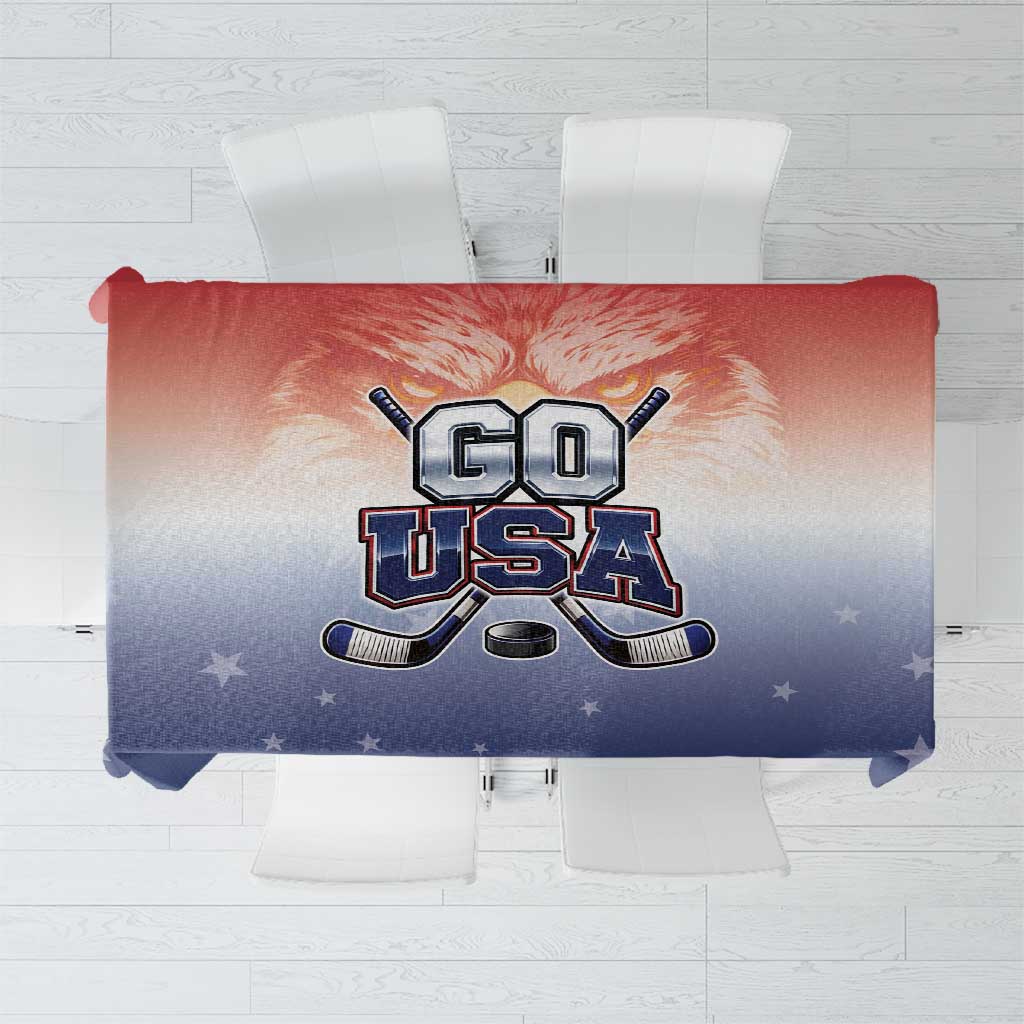 USA Ice Hockey Team Tablecloth Go USA Unique Style