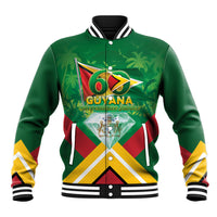 Guyana 60th Independence Diamond Jubilee Baseball Jacket