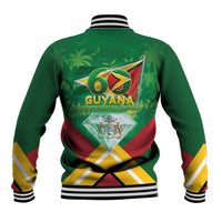 Guyana 60th Independence Diamond Jubilee Baseball Jacket