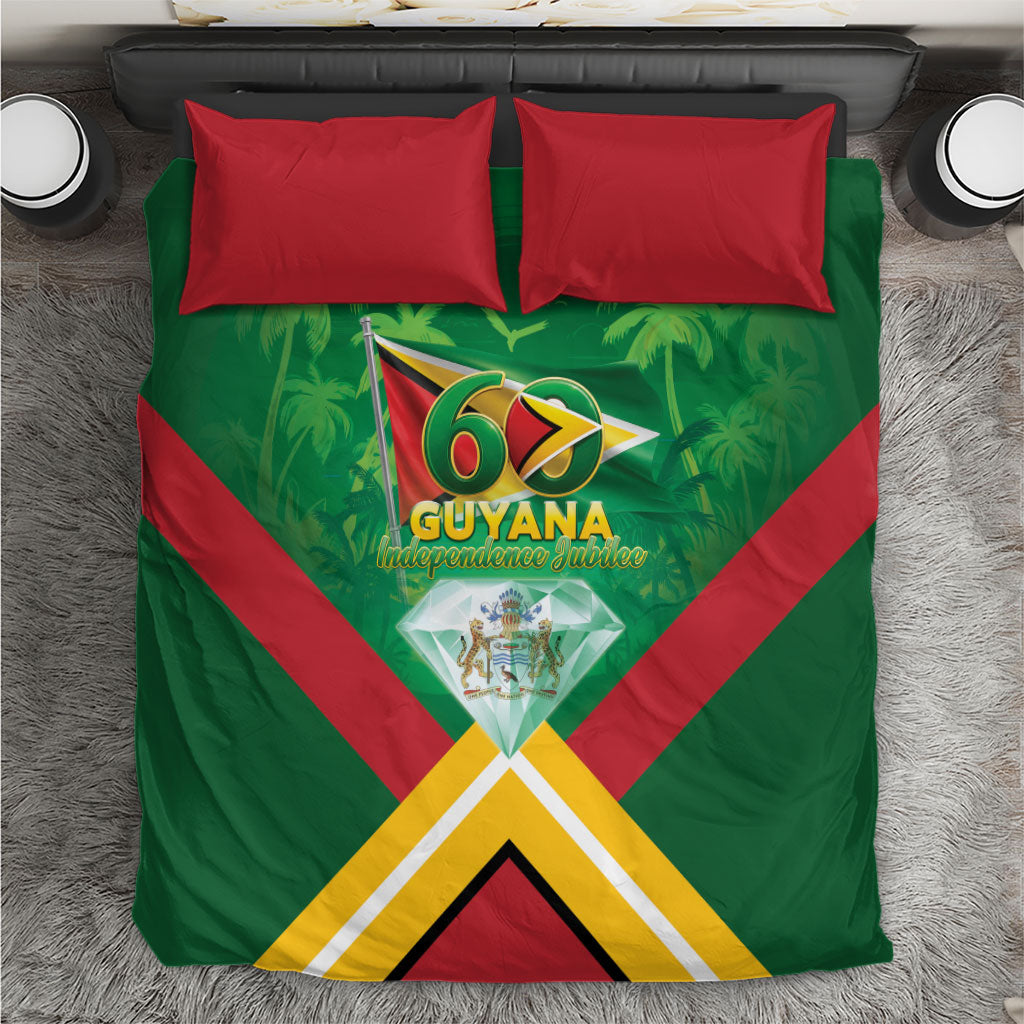 Guyana 60th Independence Diamond Jubilee Bedding Set