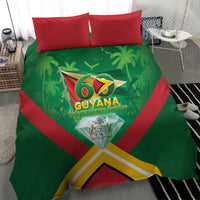 Guyana 60th Independence Diamond Jubilee Bedding Set