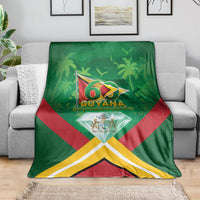 Guyana 60th Independence Diamond Jubilee Blanket