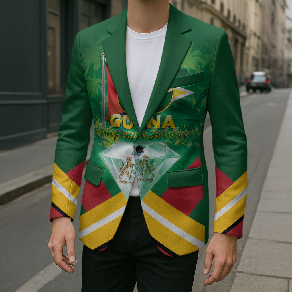Guyana 60th Independence Diamond Jubilee Blazer