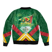 Guyana 60th Independence Diamond Jubilee Bomber Jacket