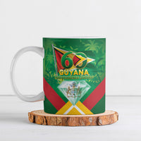 Guyana 60th Independence Diamond Jubilee Ceramic Mug