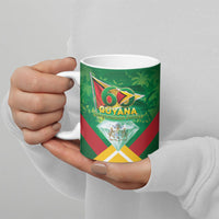 Guyana 60th Independence Diamond Jubilee Ceramic Mug