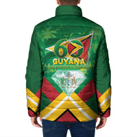 Guyana 60th Independence Diamond Jubilee Padded Jacket