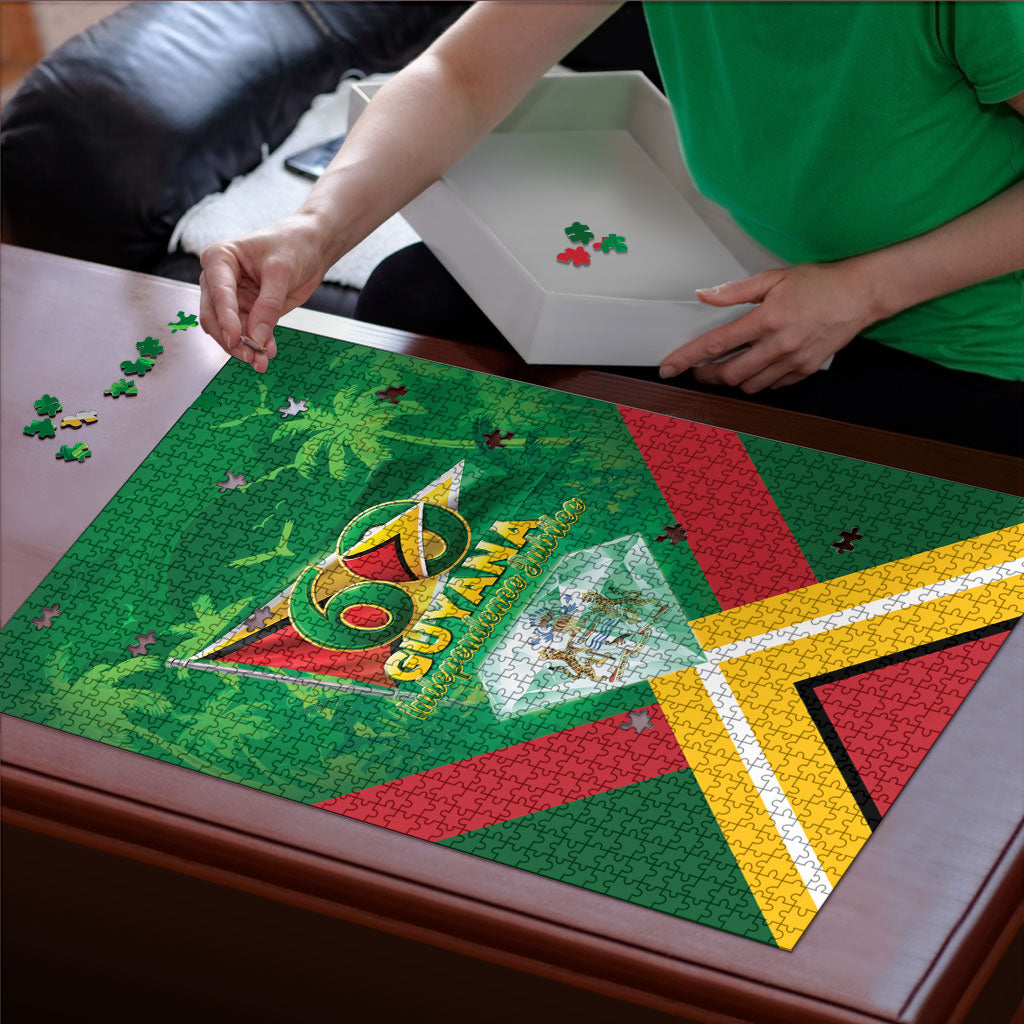 Guyana 60th Independence Diamond Jubilee Puzzle