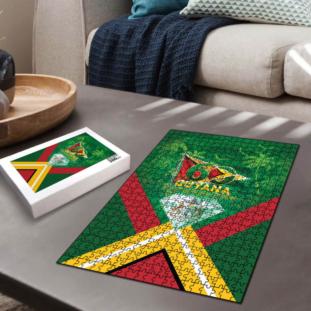 Guyana 60th Independence Diamond Jubilee Puzzle