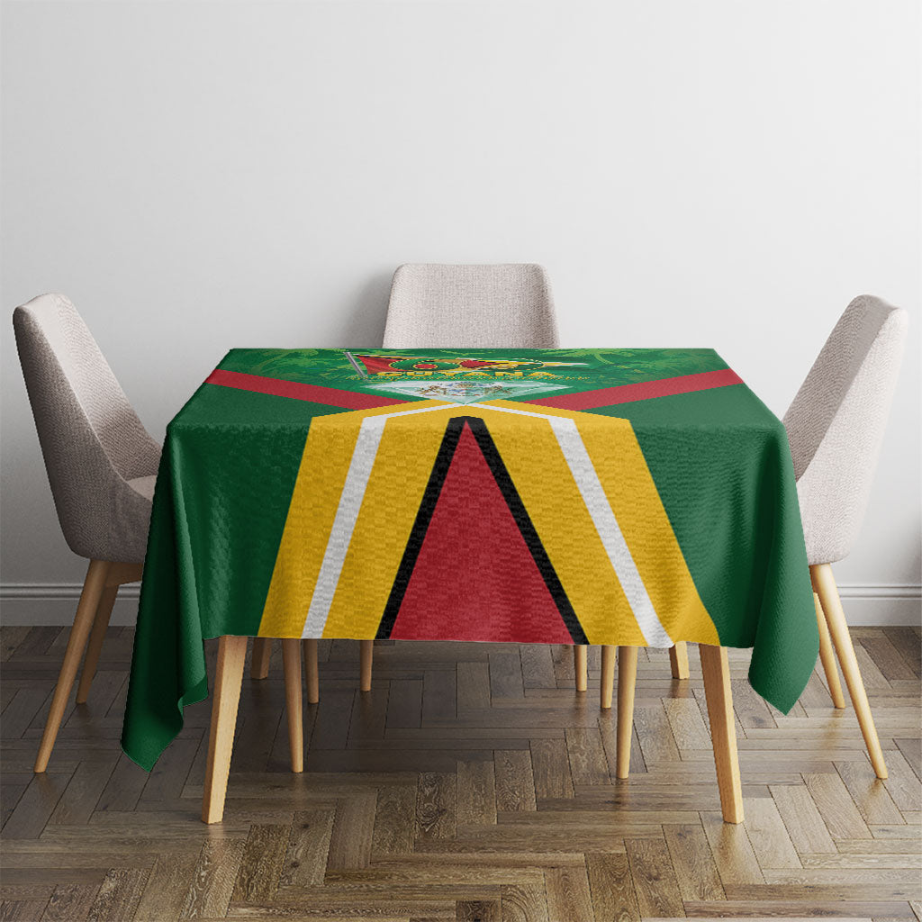 Guyana 60th Independence Diamond Jubilee Tablecloth