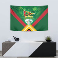 Guyana 60th Independence Diamond Jubilee Tapestry
