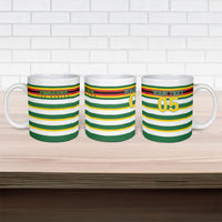 Zimbabwe Rugby Custom Ceramic Mug Sables National Pride