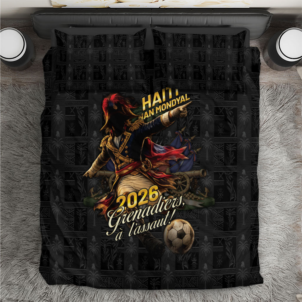 Haiti Football 2026 Bedding Set Haiti Nan Mondyal