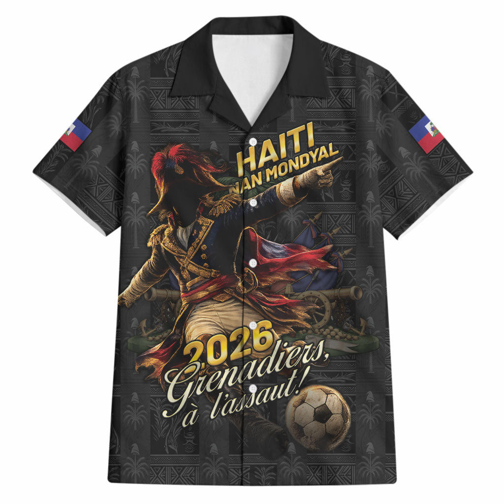 Custom Haiti Football 2026 Hawaiian Shirt Haiti Nan Mondyal