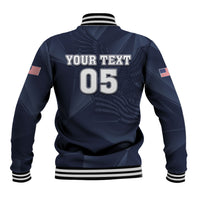 Custom United States Soccer 2026 Baseball Jacket USA Eagle Simple Style