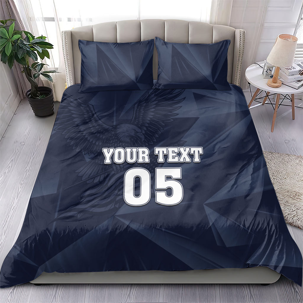 Custom United States Soccer 2026 Bedding Set USA Eagle Simple Style