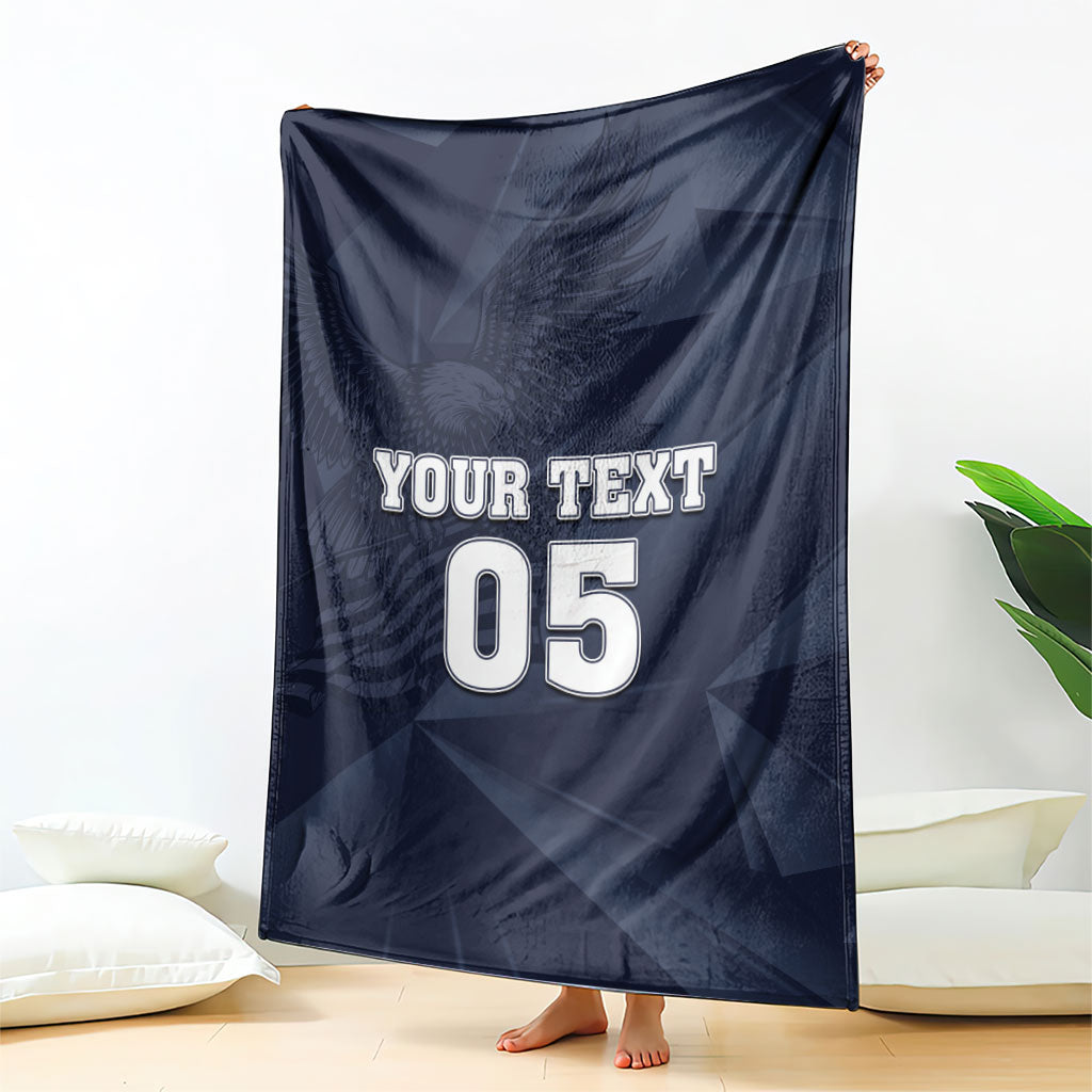 Custom United States Soccer 2026 Blanket USA Eagle Simple Style