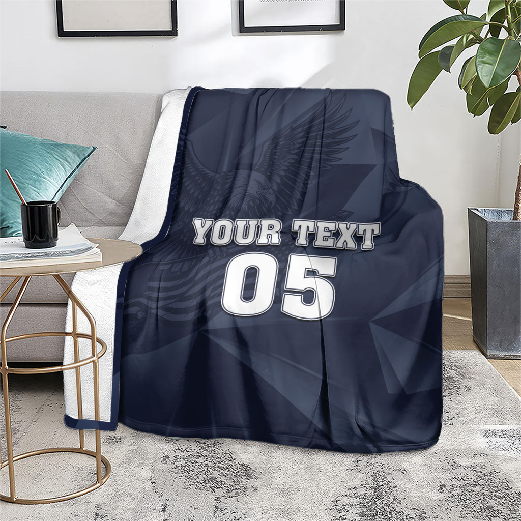 Custom United States Soccer 2026 Blanket USA Eagle Simple Style