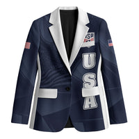 Custom United States Soccer 2026 Blazer USA Eagle Simple Style