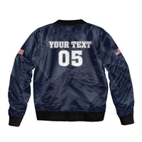 Custom United States Soccer 2026 Bomber Jacket USA Eagle Simple Style