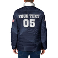Custom United States Soccer 2026 Padded Jacket USA Eagle Simple Style