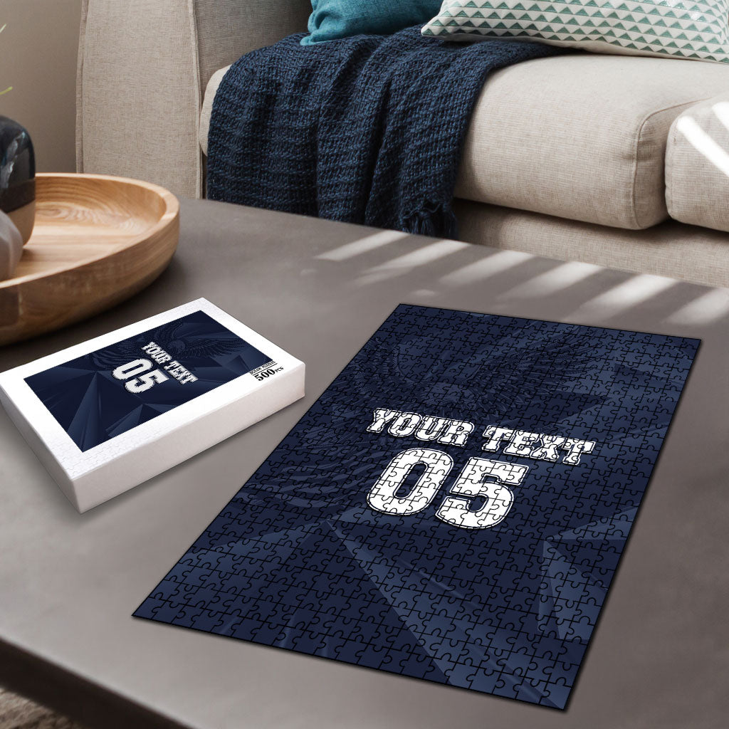 Custom United States Soccer 2026 Puzzle USA Eagle Simple Style