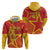 Custom Spain 2024 Football Zip Hoodie La Roja Reigns Supreme LT05 - Wonder Print Shop