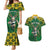 Custom South Africa Rugby 2024 Couples Matching Mermaid Dress and Hawaiian Shirt Go Bokke African Pattern LT05 - Wonder Print Shop