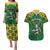 Custom South Africa Rugby 2024 Couples Matching Puletasi and Hawaiian Shirt Go Bokke African Pattern LT05 - Wonder Print Shop