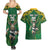 Custom South Africa Rugby 2024 Couples Matching Summer Maxi Dress and Hawaiian Shirt Go Bokke African Pattern LT05 - Wonder Print Shop