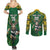 Custom South Africa Rugby 2024 Couples Matching Summer Maxi Dress and Long Sleeve Button Shirt Go Bokke African Pattern LT05 - Wonder Print Shop